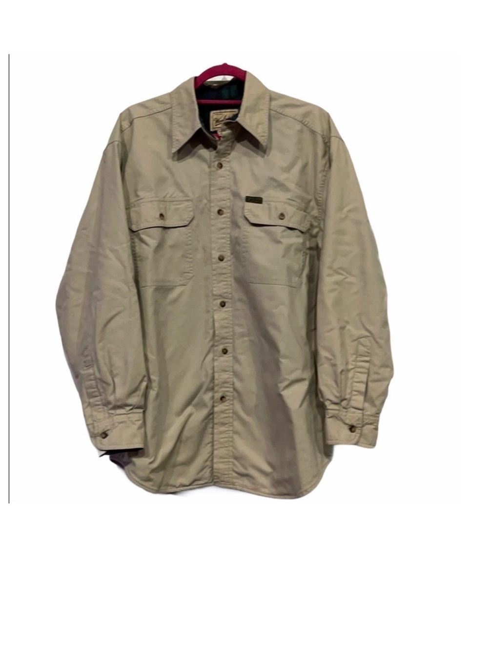 Woolrich Vintage Flannel Work Shirt Jacket Shacket Medium